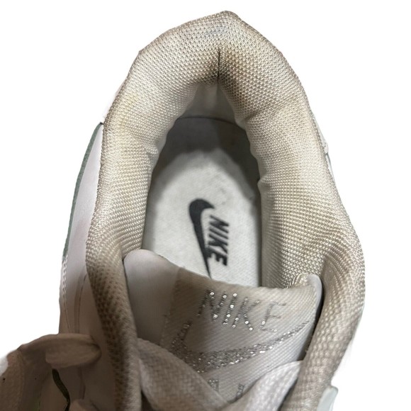 Nike Air Force 1 '82 Triple White Leather Air Max Shoes Mens Size 9.5 (1686818) - Picture 11 of 13